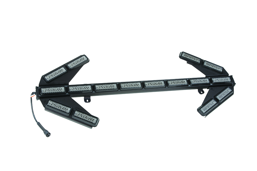 Grote Industries - 78270 – Large LED Traffic Director with Arrows, Amber
