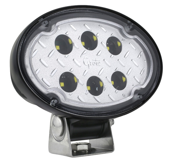 Grote Industries - 64W11 – Trilliant® Oval LED Work Light, Close Range, 2000 Lumen